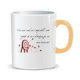 Cana personalizata cu mesaj inspirational, Pentru cei care cred ca e imposibil