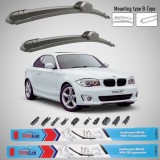 Cumpara ieftin Ștergătoare BMW Seria 1 E82 Facelift (2011&ndash;2013) Flat | Set Față &ndash; TeamCar&reg;