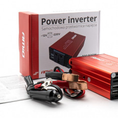 Invertor Convertor De Tensiune Amio 12V/220V 300W/600W 2xUSB PI03 02470