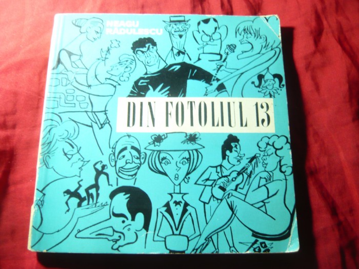 Neagu Radulescu - Din Fotoliul 13 - Ed. 1969 -Caricaturi Ed. Meridiane , 120 p