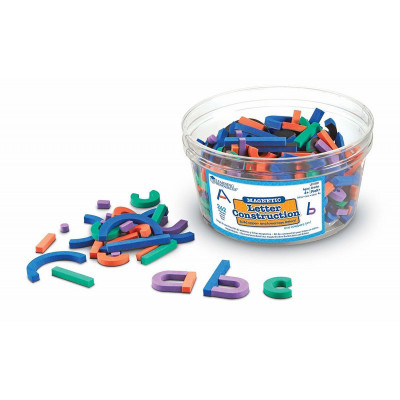 Set constructie magnetic Litere si Cifre Learning Resources, 262 piese, 4 - 8 ani foto
