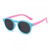 Ochelari De Soare Bebelusi Techsuit 8308-C27, Polarizati, Albastri Roz