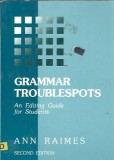 Grammar Troublespots de Ann Raimes, Editura St. Martins Press, 1992, 170 Pagini, Carte Studii Lingvistice