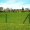 vidaXL Euro gard, verde, 25 x 1,5 m, oțel