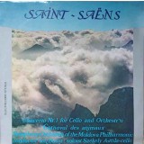 Disc vinil, LP. SAINT-SAENS. CONCERTO NR. 1 FOR CELLO AND ORCHESTRA. CARNAVAL DES ANIMAUX-SYMPHONY ORCHESTR-218369