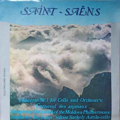 Disc vinil, LP. SAINT-SAENS. CONCERTO NR. 1 FOR CELLO AND ORCHESTRA. CARNAVAL DES ANIMAUX-SYMPHONY ORCHESTR-218369 foto