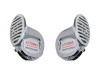 Set 2 claxoane auto Automax 12V cromate cu tonuri inalte si joase