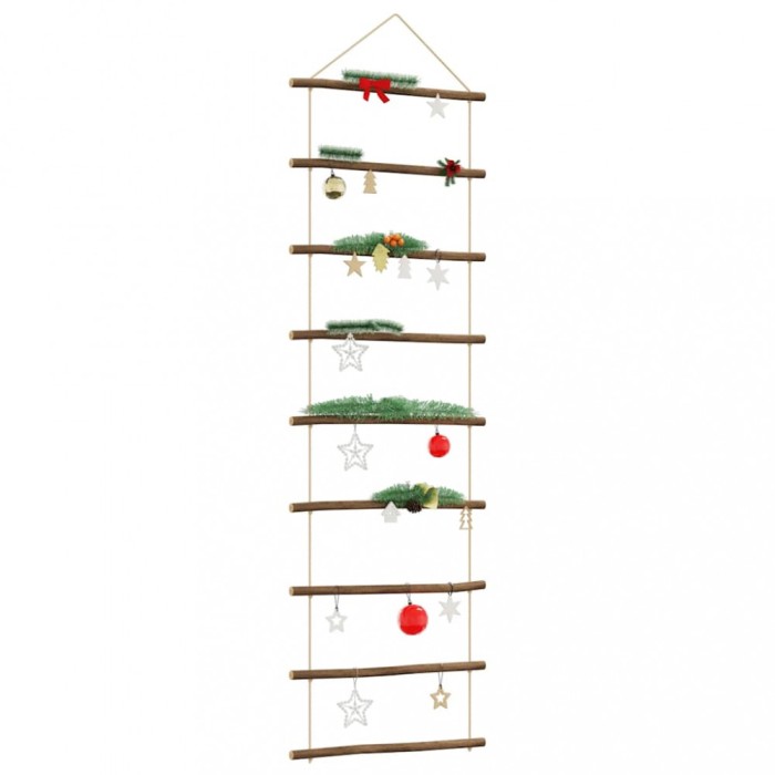 vidaXL Decorație de perete &icirc;n formă de scară 50x150 cm crengă naturală