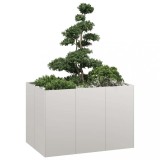 VidaXL Jardinieră 120x80x80 cm oțel inoxidabil