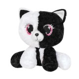 PLUS PISICA NEGRU CU ALB 25CM