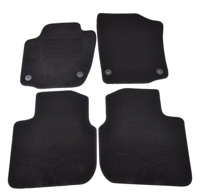 Covorase mocheta Skoda Rapid 2012- Negre, set de 4 bucati AutoDrive ProParts foto