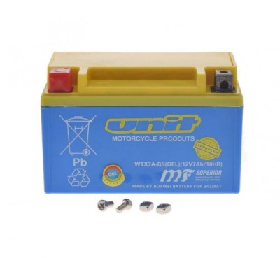 Baterie moto WTX7A-BS ( YTX7A-BS ) ( GEL ) 12 V UNIT Cod Produs: MX_NEW AB0029B foto