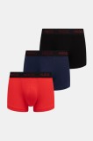 HUGO boxeri 3-pack culoarea roșu, 50532611