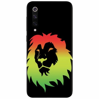 Husa silicon pentru Xiaomi Mi 9, Rasta Color Lion foto