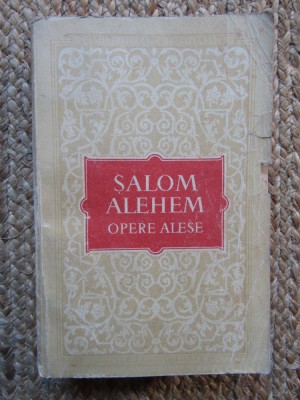 Salom Alehem - Opere alese foto