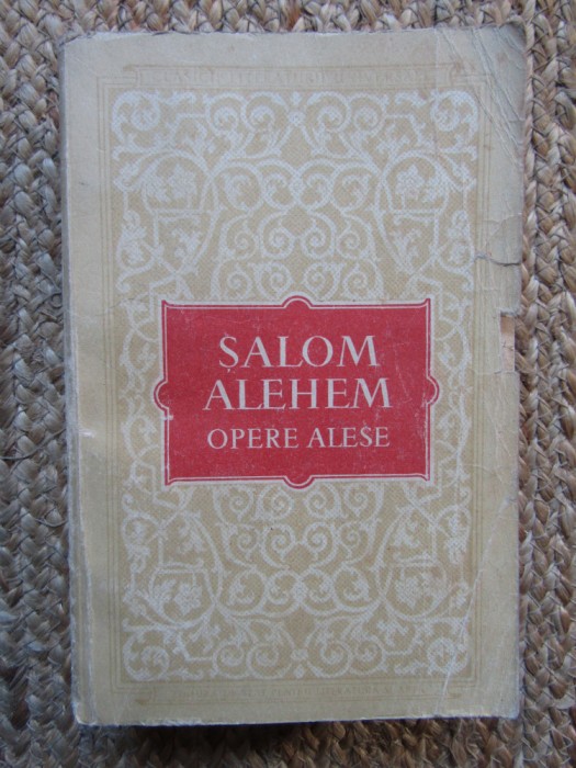 Salom Alehem - Opere alese