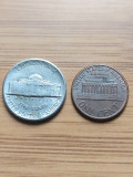 Lot 2 monede USA anul 1986