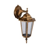 Lampa Gradina Corona Negru 1xE27 60W