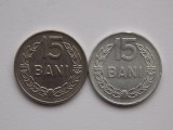 LOT 2 MONEDE 15 BANI ROMANIA-1966,1975, Europa