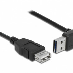 Cablu prelungitor EASY-USB 2.0 T-M unghi sus/jos 2m, Delock 83548