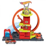 Jucarie - Statie de pompieri Hot Wheels - Super Loop | Mattel