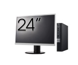 Pachet Calculator Second Hand DELL OptiPlex 5060 Mini PC, Intel Core i5-8500T 2.10-3.50GHz, 16GB DDR4, 512GB SSD + Monitor 24&amp;quot; NewTechnology Medi