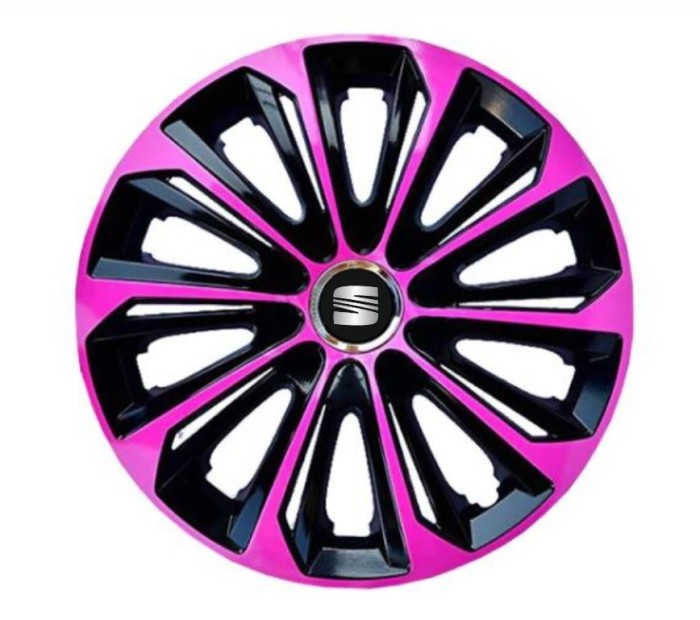 Set 4 capace roti Extra Strong Pink R15 pentru gama auto Seat
