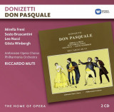 Donizetti: Don Pasquale | Mirella Freni, Sesto Bruscantini, Leo Nucci, Gosta Winbergh, Ambrosian Opera Chorus, Philharmonia Orchestra, Riccardo Muti