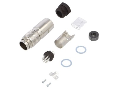 Conector M16 tată 8 pini, 3A 100V foto
