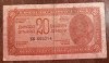 B11 48 - Bancnota foarte veche - Fosta Jugoslavia - 20 dinarI - 1944