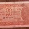 B11 48 - Bancnota foarte veche - Fosta Jugoslavia - 20 dinarI - 1944