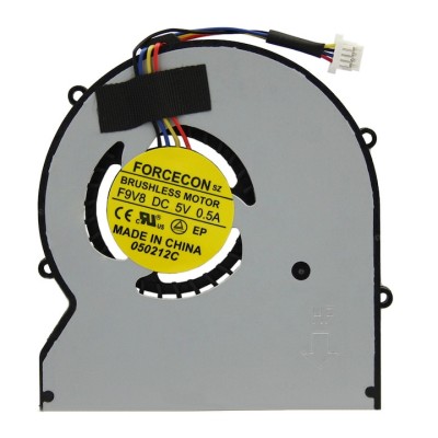 Cooler pentru laptop, Forcecon, DC 5V, 4 pini, Gri/Negru foto