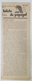 BILETE DE PAPAGAL, REVISTA, fondator T. ARGHEZI, ANUL II, No. 312, 1929
