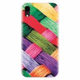 Husa silicon pentru Apple Iphone XR, Colorful Woolen Art