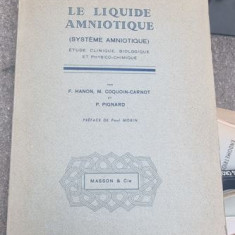 F. Hanon, M. Coquoin-Carnot, P. Pignard - Le Liquide Amniotique