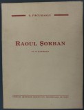 COLECTIA ARTISTILOR ROMANI DIN TRANSILVANIA DE NORD:RAOUL SORBAN/1942F.PACURARIU