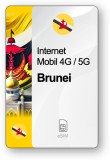 eSIM Internet Brunei, valabil 7 zile, trafic Nelimitat, Standard