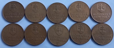 Slovacia, Lot 1 Koruna foto