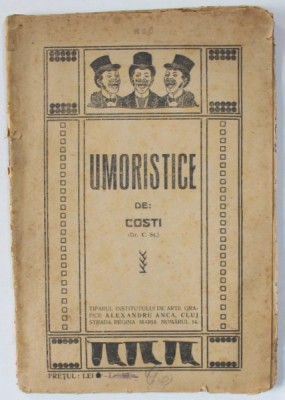 UMORISTICE de COSTI , 1920 foto
