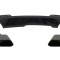 Difuzor de aer cu Evacuare Dubla Negru Lucios si Ornamente Editie Neagra BMW F10 F11 Seria 5 (2011-2017) M-Technik 550i Design Performance AutoTuning