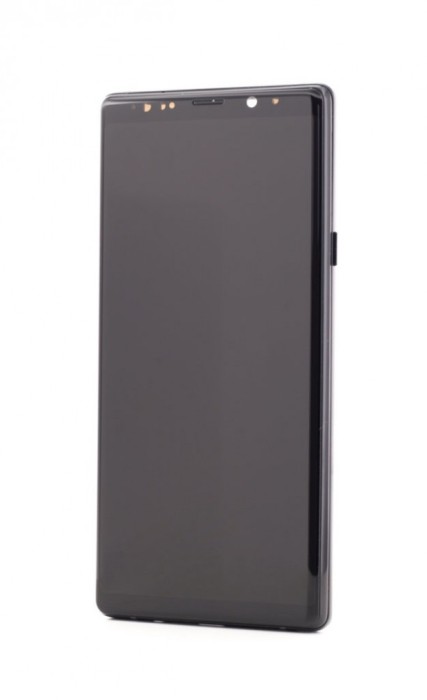 LCD Samsung Galaxy Note 9, N960, Negru + Rama, Incell