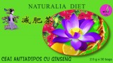 Ceai antiadipos+ginseng 30dz naturalia diet