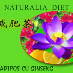 Ceai antiadipos+ginseng 30dz naturalia diet