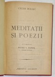 Cezar Boliac, Meditatii si Poezii, Bucuresti 1915