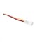 Fir cu conector XH 2.54mm 4 pini &ndash; 10 cm, mufat la un singur capăt