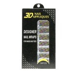 Cumpara ieftin Abtibild decor unghii manichiura 3D Z-070, gata preparata