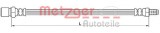 Conducta / cablu frana MITSUBISHI LANCER Limuzina (CS, CT0) (2000 - 2016) METZGER 4110641