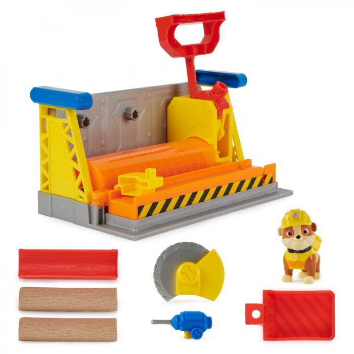 PATRULA CATELUSILOR RUBBLE SI ECHIPA SET DE JOACA SANTIER