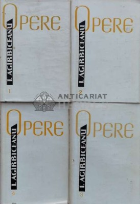 Opere Vol. 1-4 - 1962 - Ion Agirbiceanu ($K66) foto
