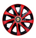 Cumpara ieftin Set 4 capace roti Drift extra red R16 pentru gama Alfa Romeo